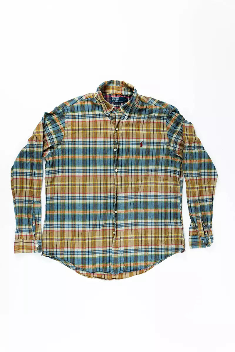 Camicie Ralph Lauren a Scacchi Custom Fit - XL