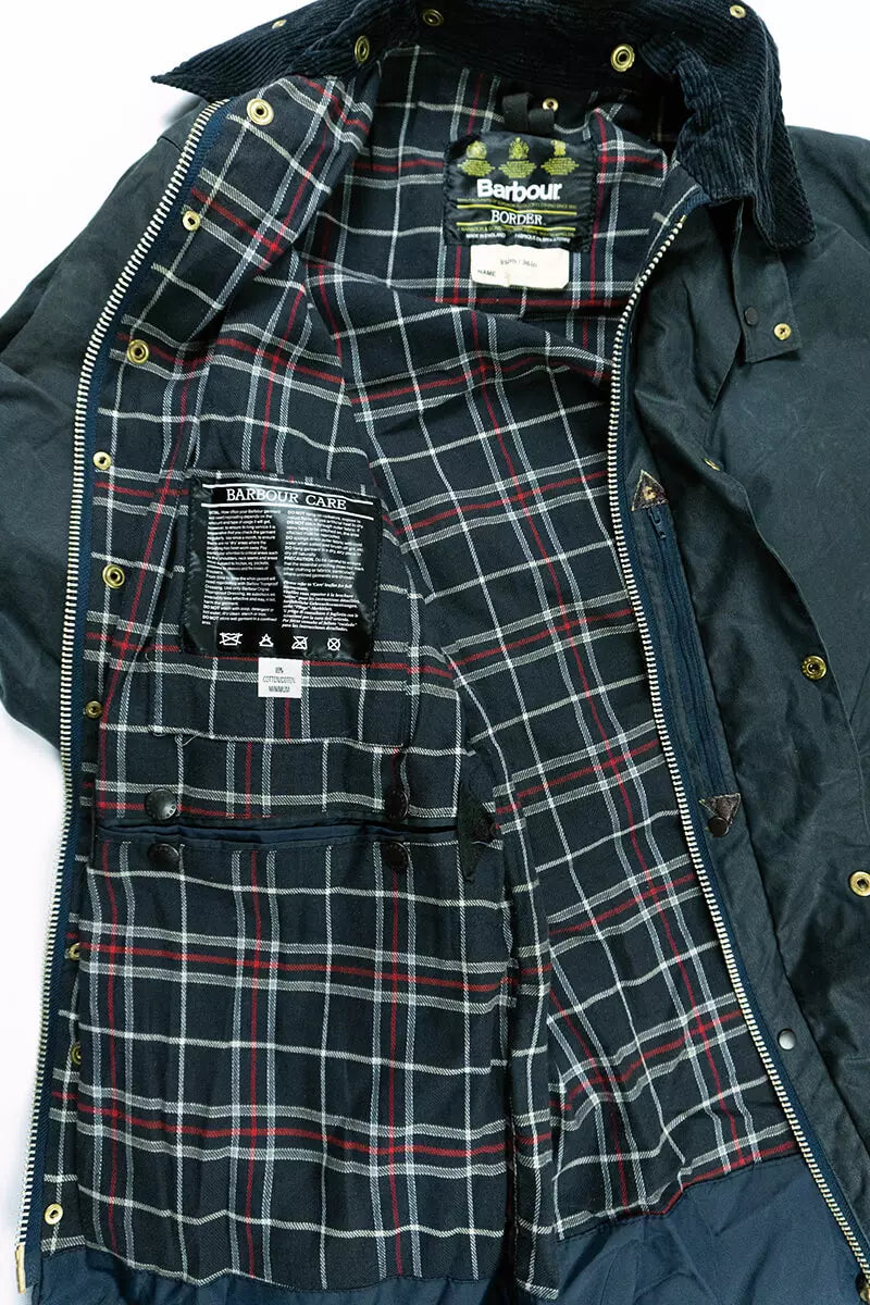 Barbour Border Blu "S"