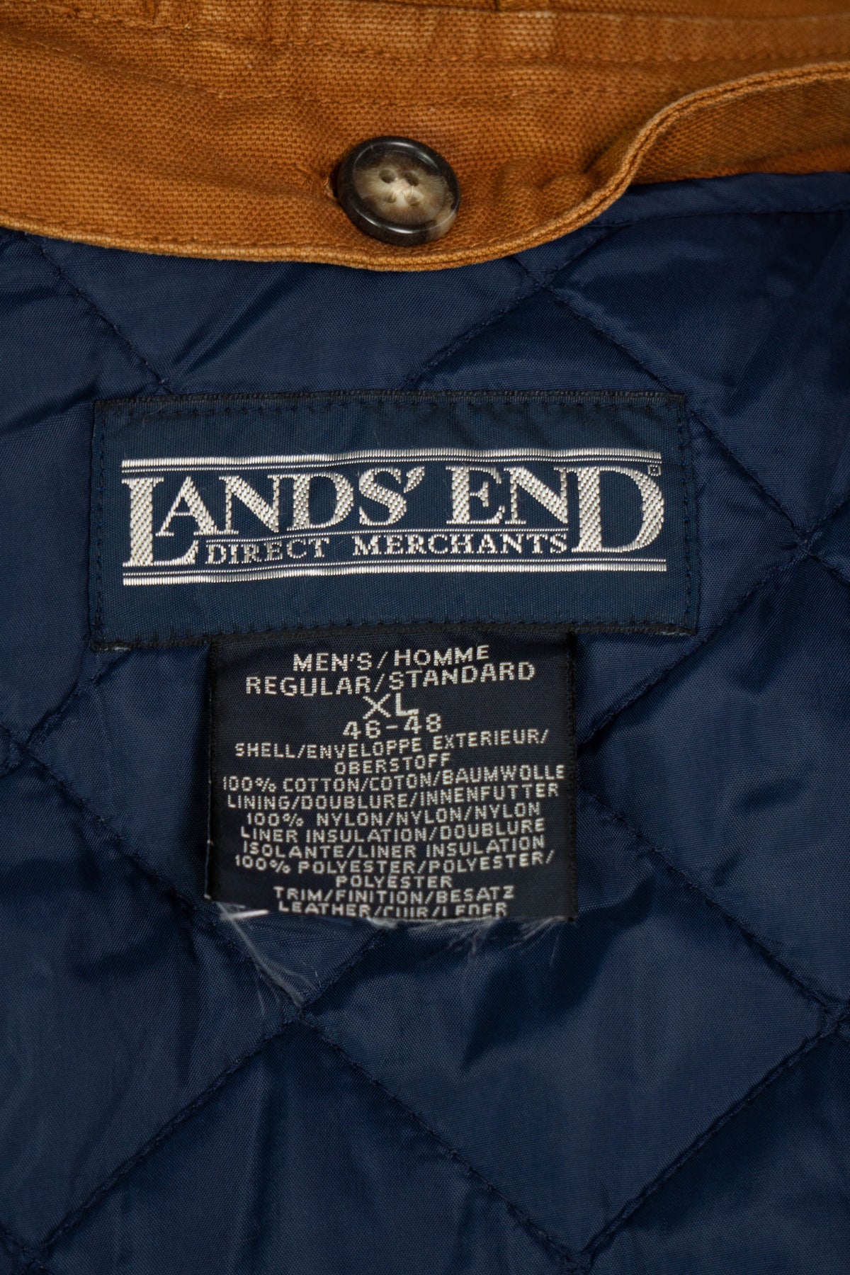 Giacca da Ranch Land's End Nocciola - XXL