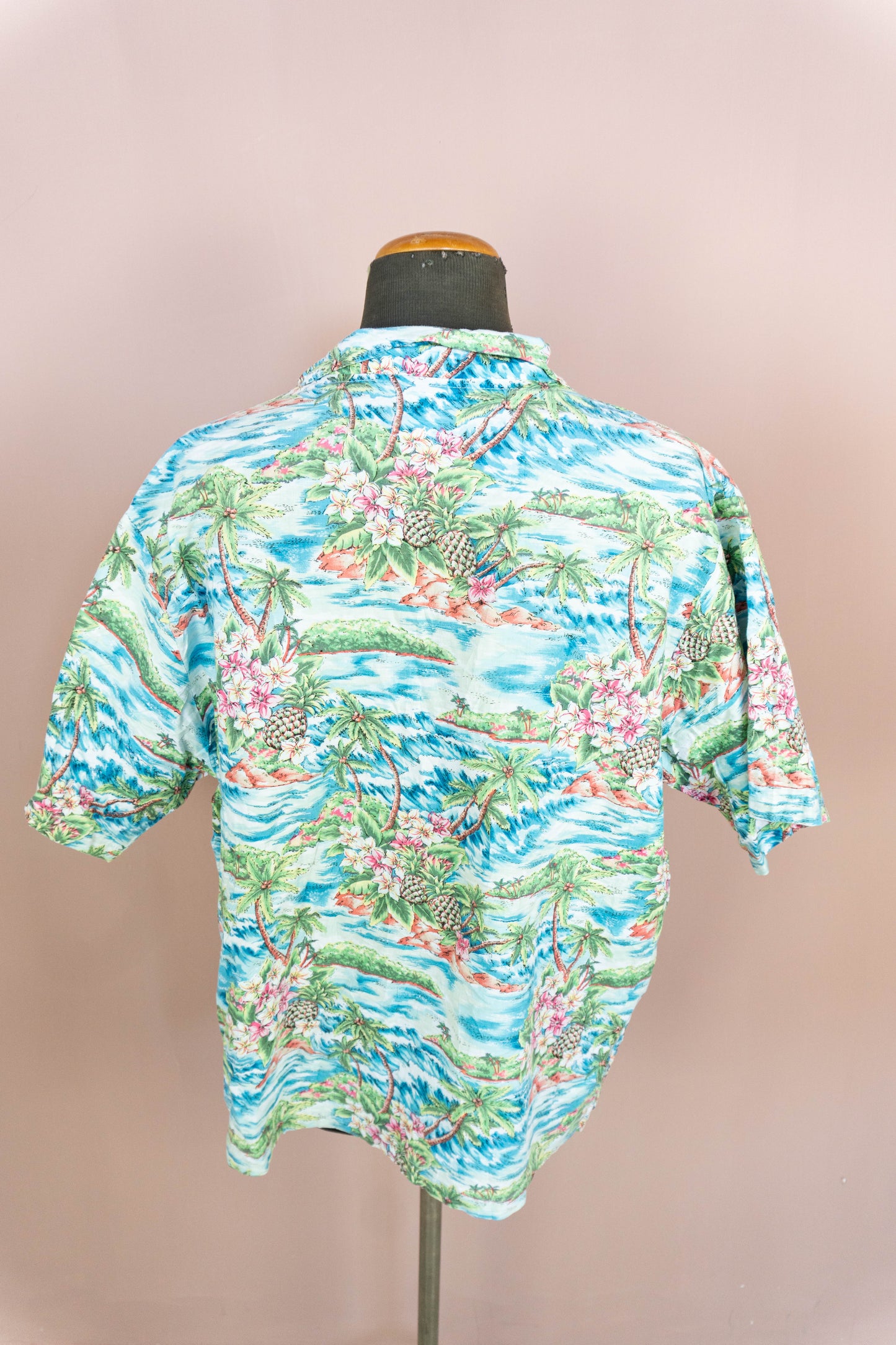 Camicia Hawaiana Americana Floreale "XL"