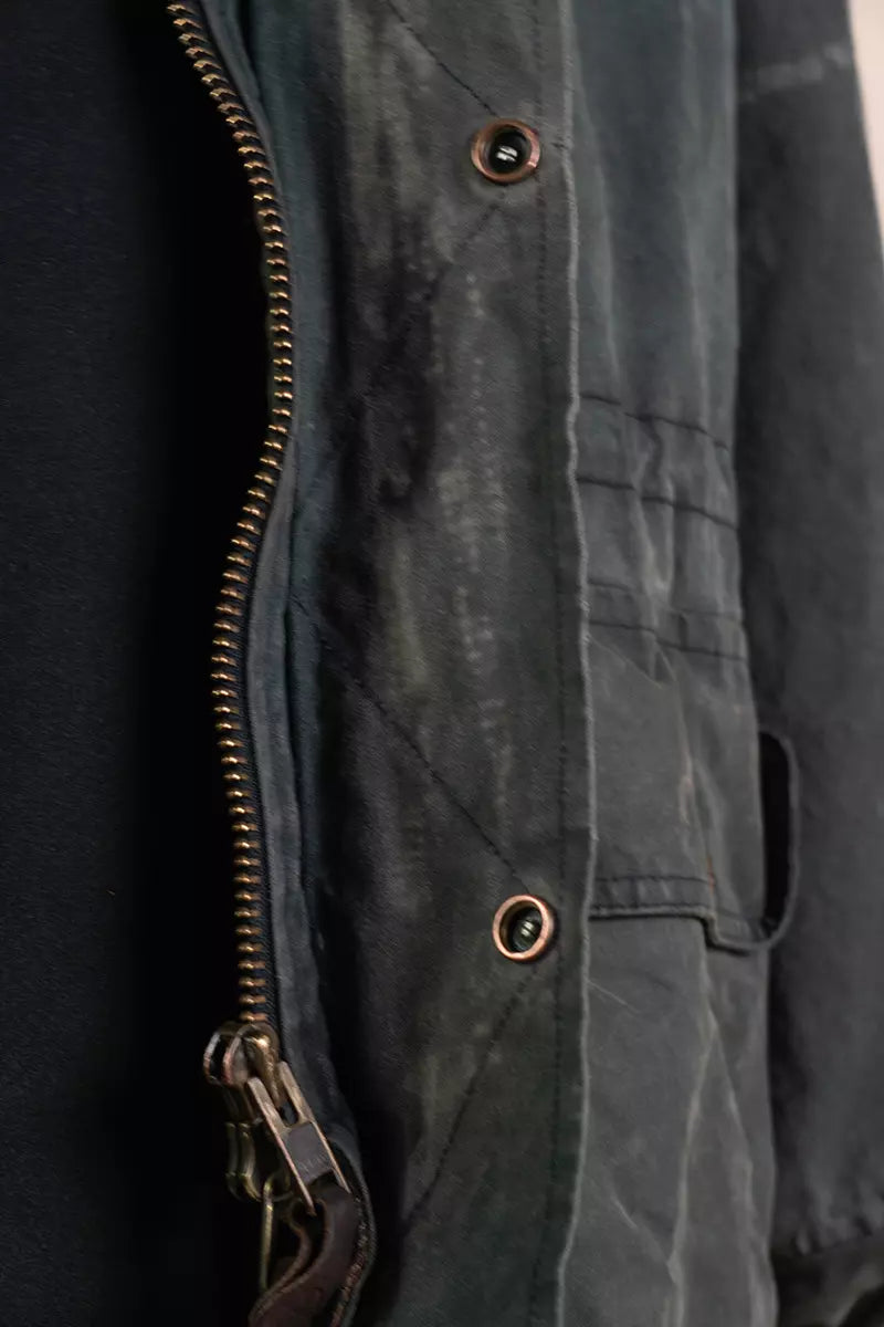 Outback Waxed Jacket Grey "M"