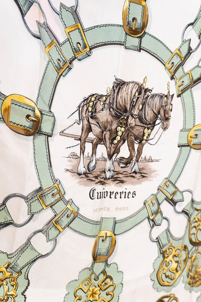 Hermes Cuivreries Scarf