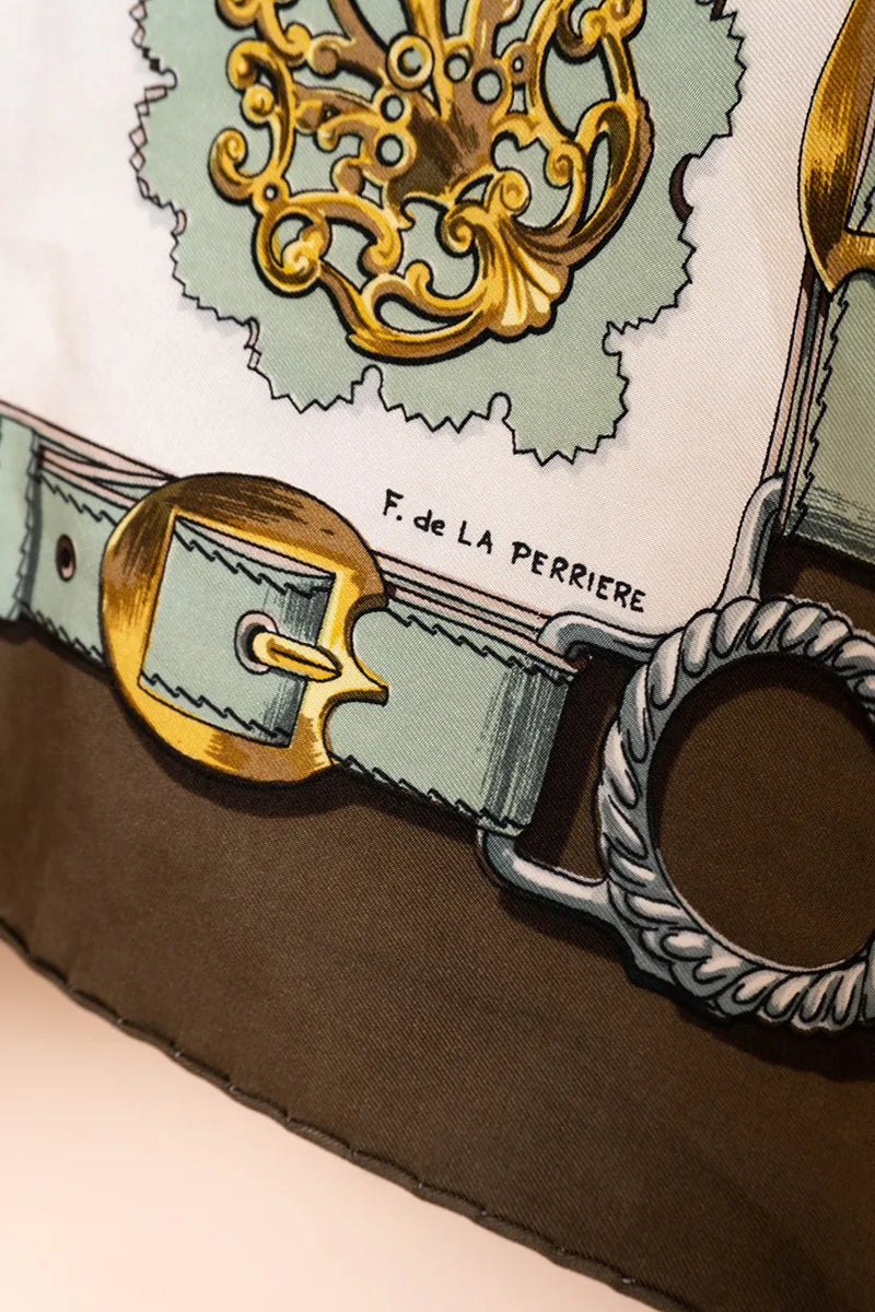 Hermes Cuivreries Scarf