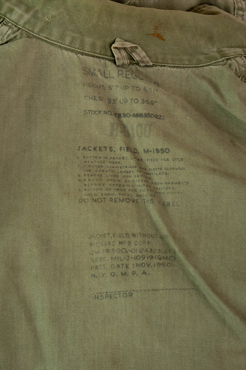 Vintage Field Jacket M-51 Nov 1950 - S