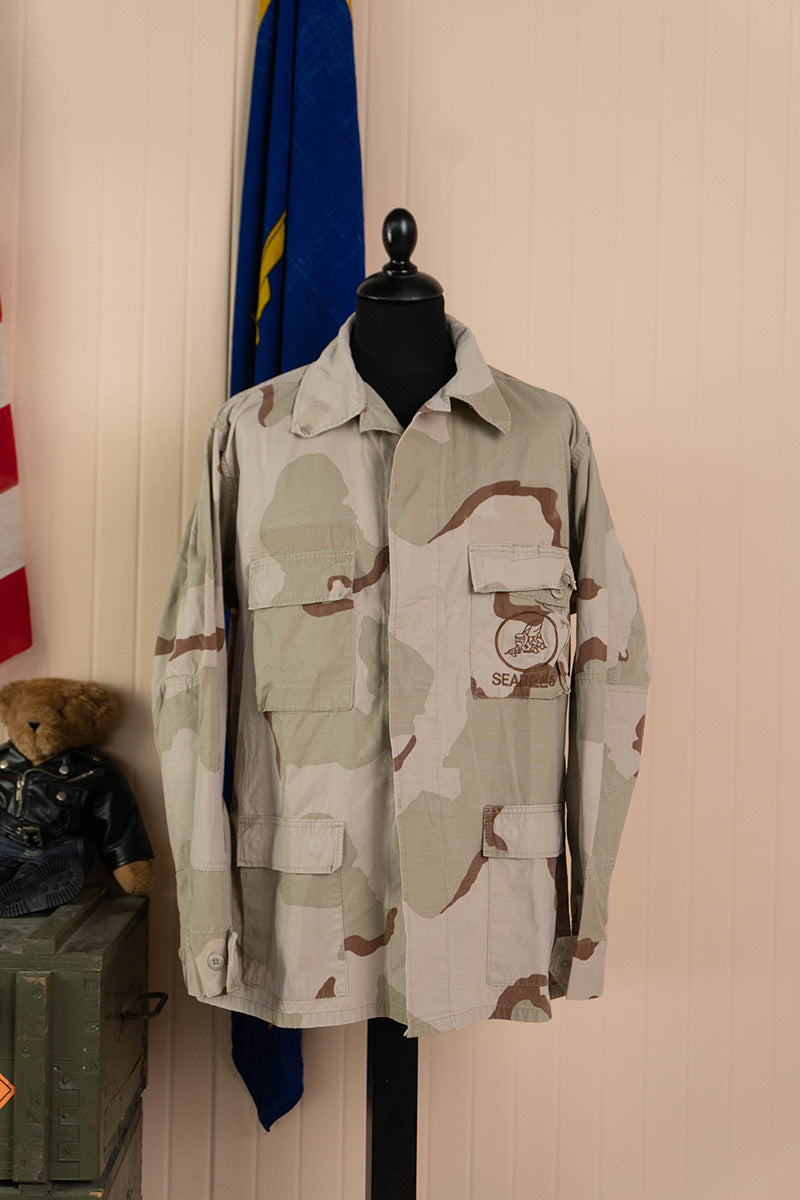 Camicia Us Army Mimetico Desertico Seabees "XL"