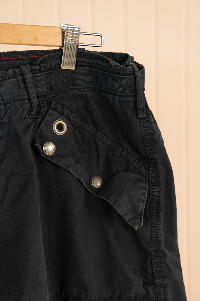 Bermuda Ralph Lauren Cargo Military Neri "L"