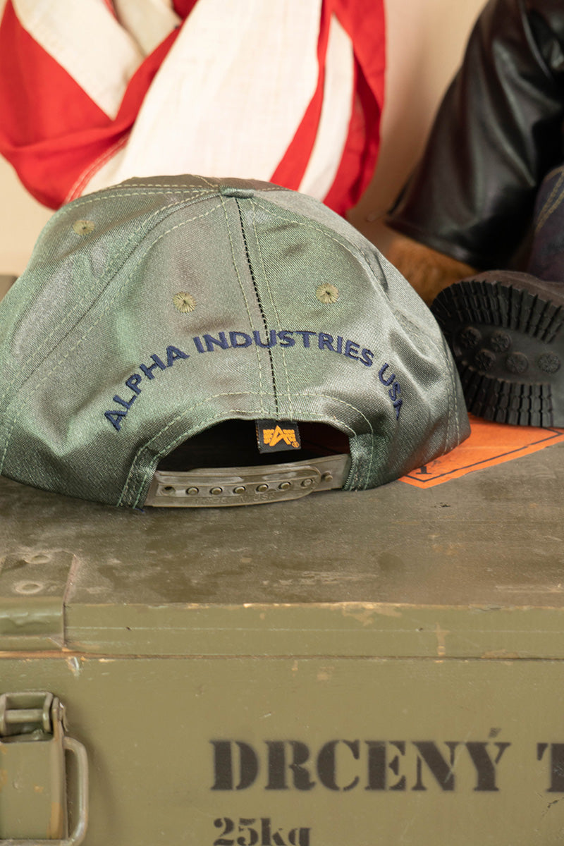 DeadStock Cappello Alpha Industries Made in USA One Size