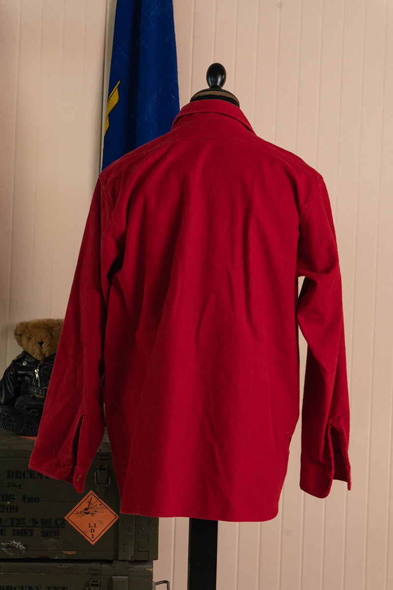 Camicia Overshirt Woolrich USA Rossa - XL
