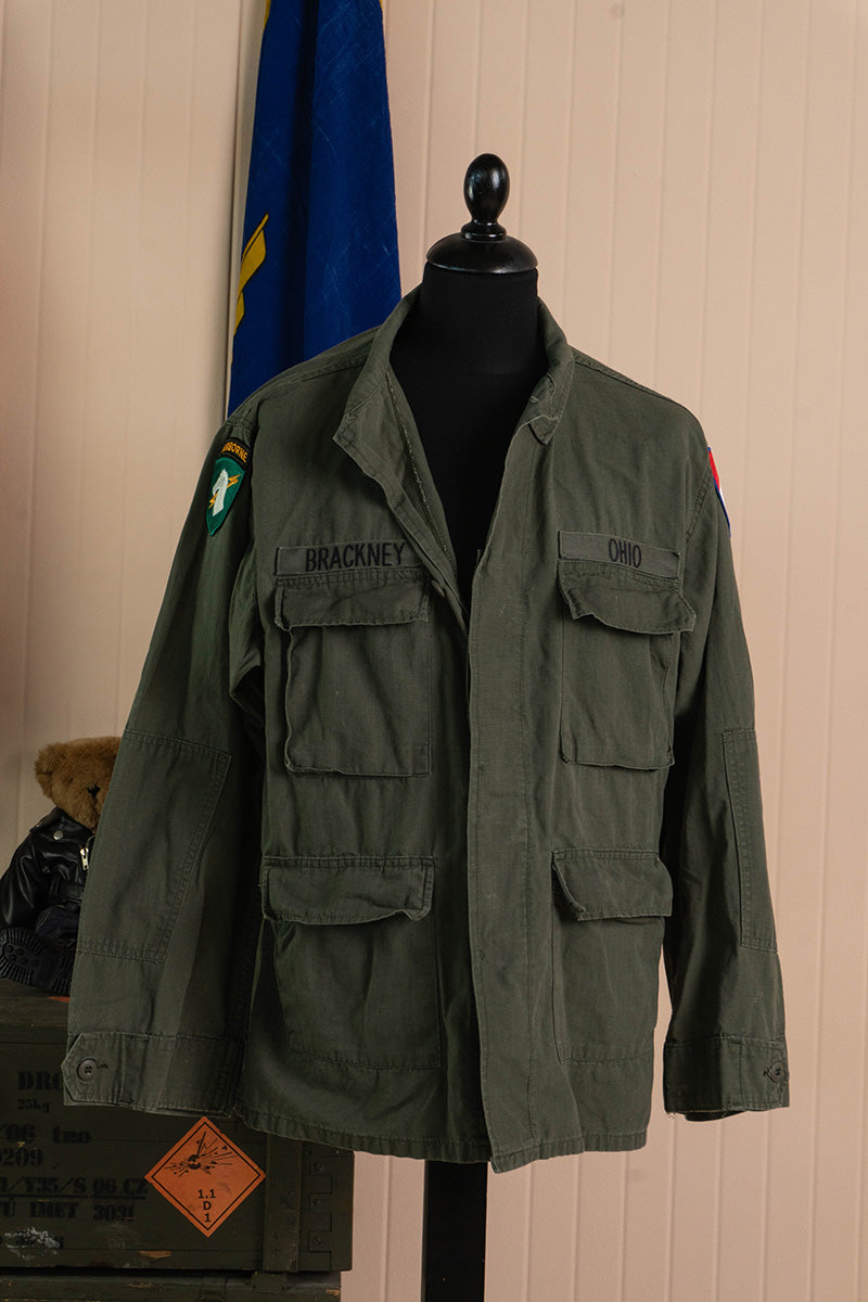 Camicia Us Army Airborne Verde Oliva - L Long
