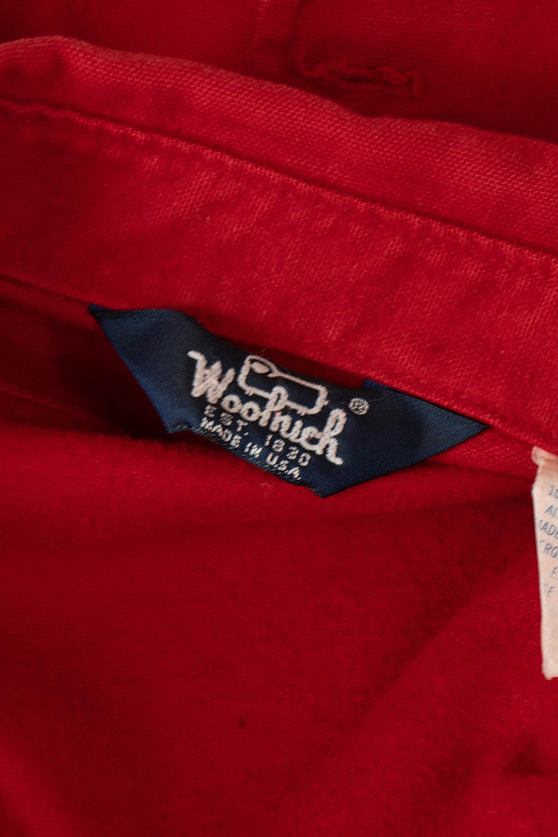 Camicia Overshirt Woolrich USA Rossa - XL