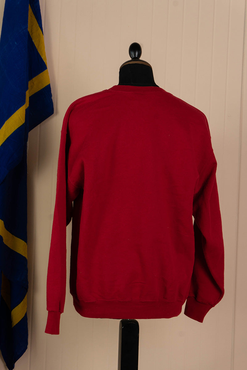 Felpa Vintage Made in USA Hoosiers - L