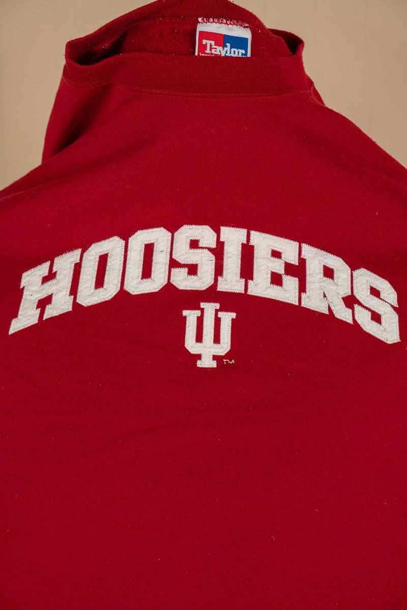 Felpa Vintage Made in USA Hoosiers - L