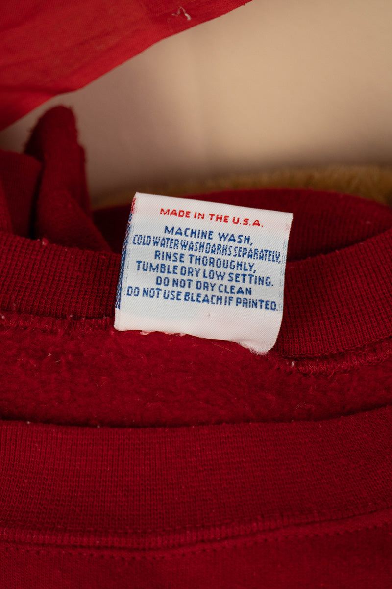 Felpa Vintage Made in USA Hoosiers - L