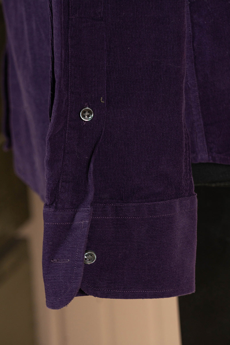 Camicia in Velluto Ralph Lauren Black Label - XL