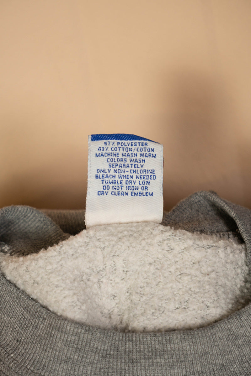 Felpa Made in USA Grigia "XL"