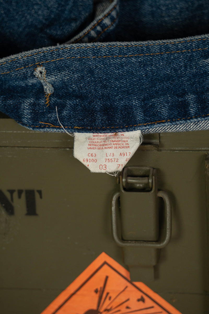 1980 Giacca da Lavoro Levi's "XXL"