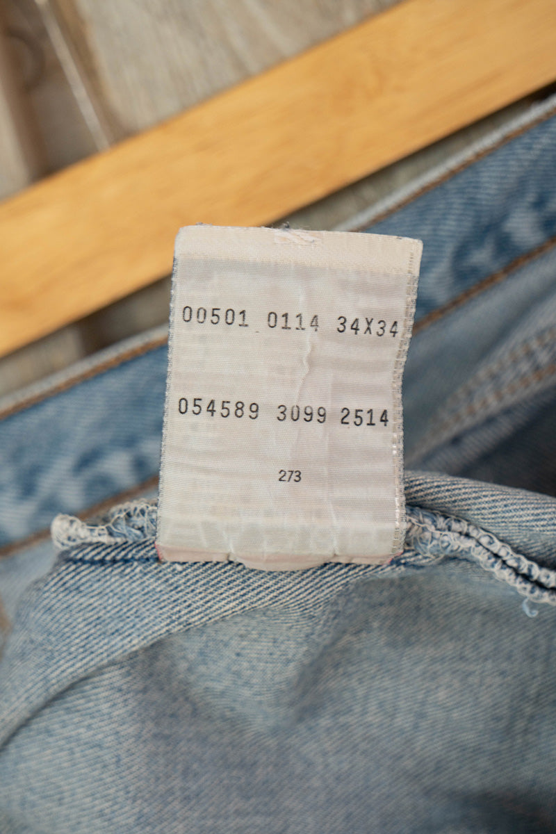 Jeans Levi's 501 Indaco Medio W34 L34