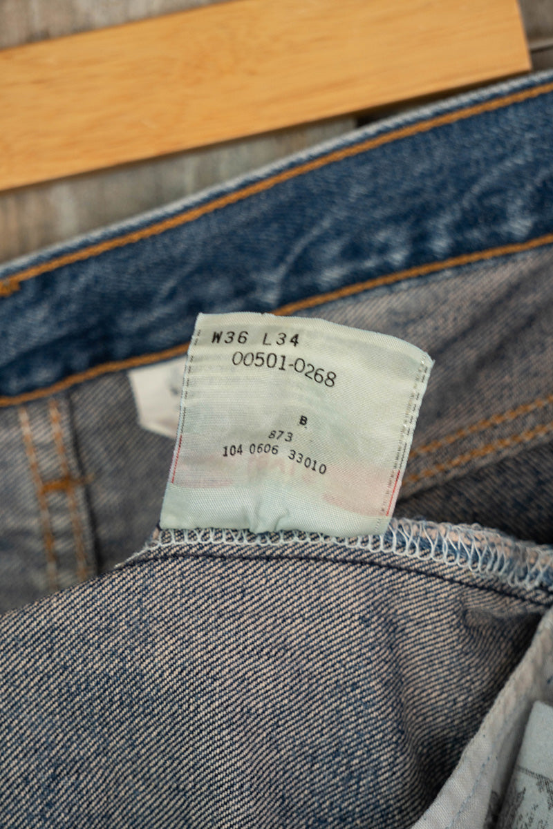 Jeans Levi's 501 Indaco Scuro W36 L34