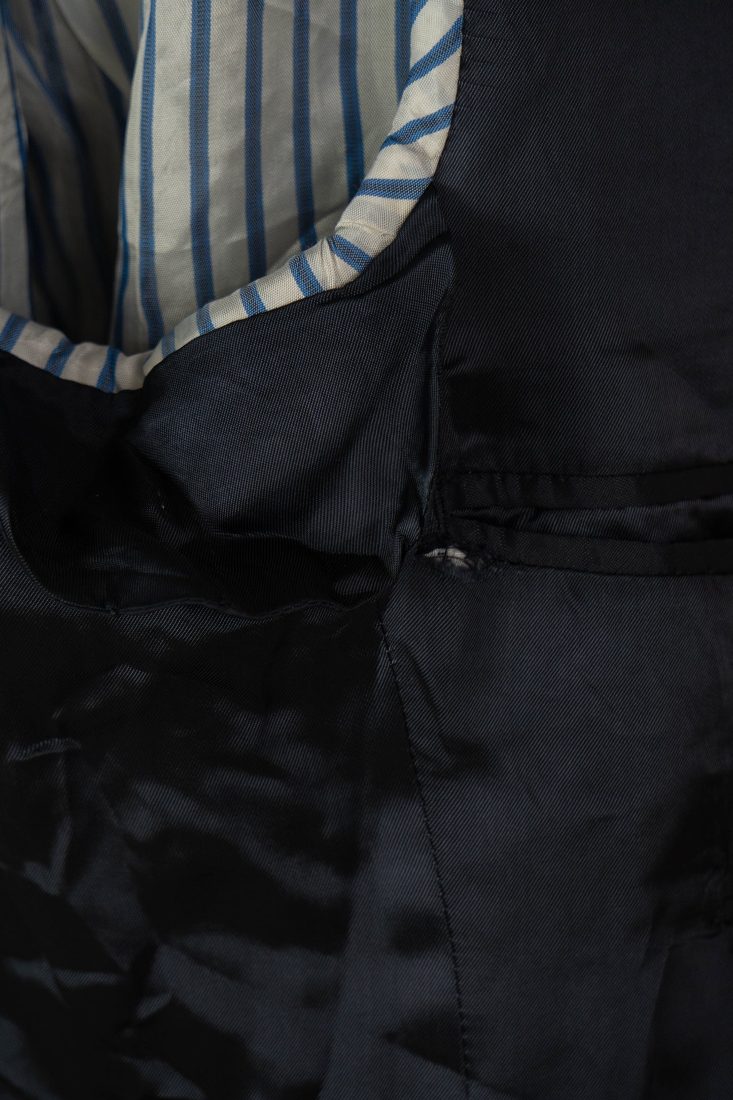 Blazer Gessato Blu Salvatore Ferragamo - IT50