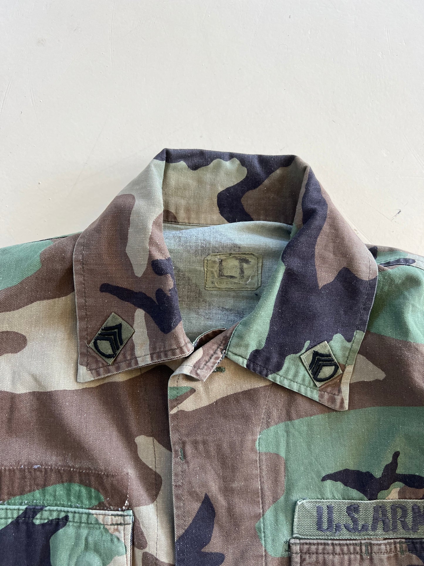Camicia US Army Woodland Patches - S