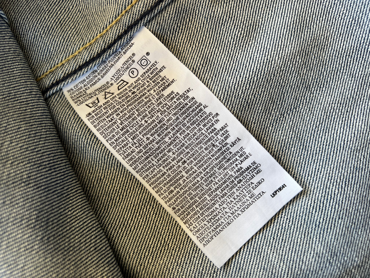 Giacca jeans Levi’s Enginereed - M