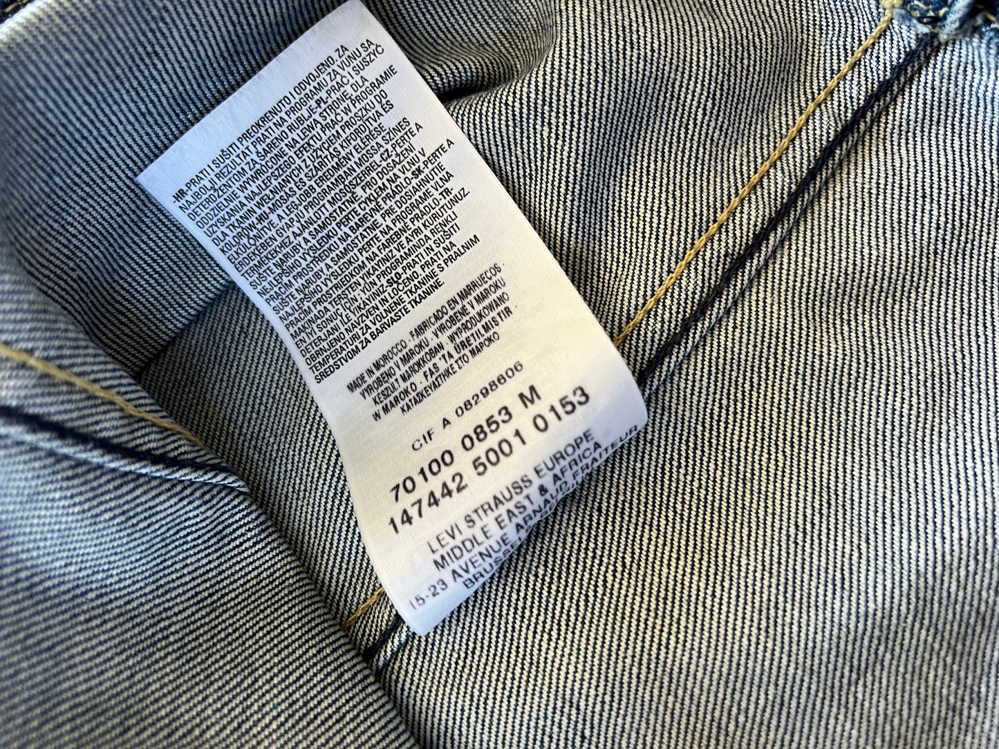 Giacca jeans Levi’s Enginereed - M