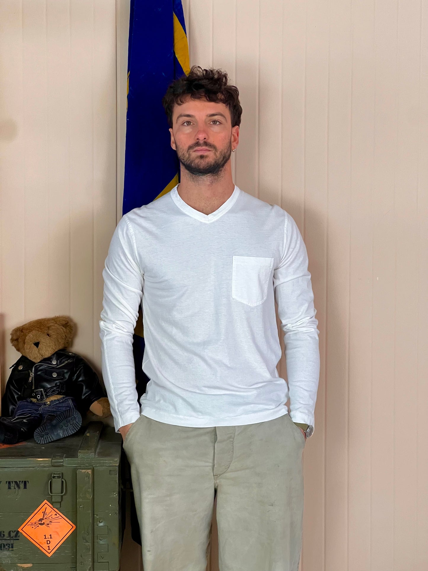 Stone Island Maglia Scollo a V "M"