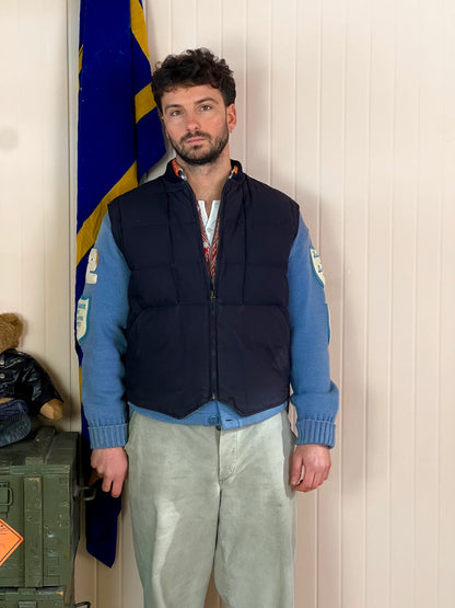 1980 Smanicato Piumino Nero "M"