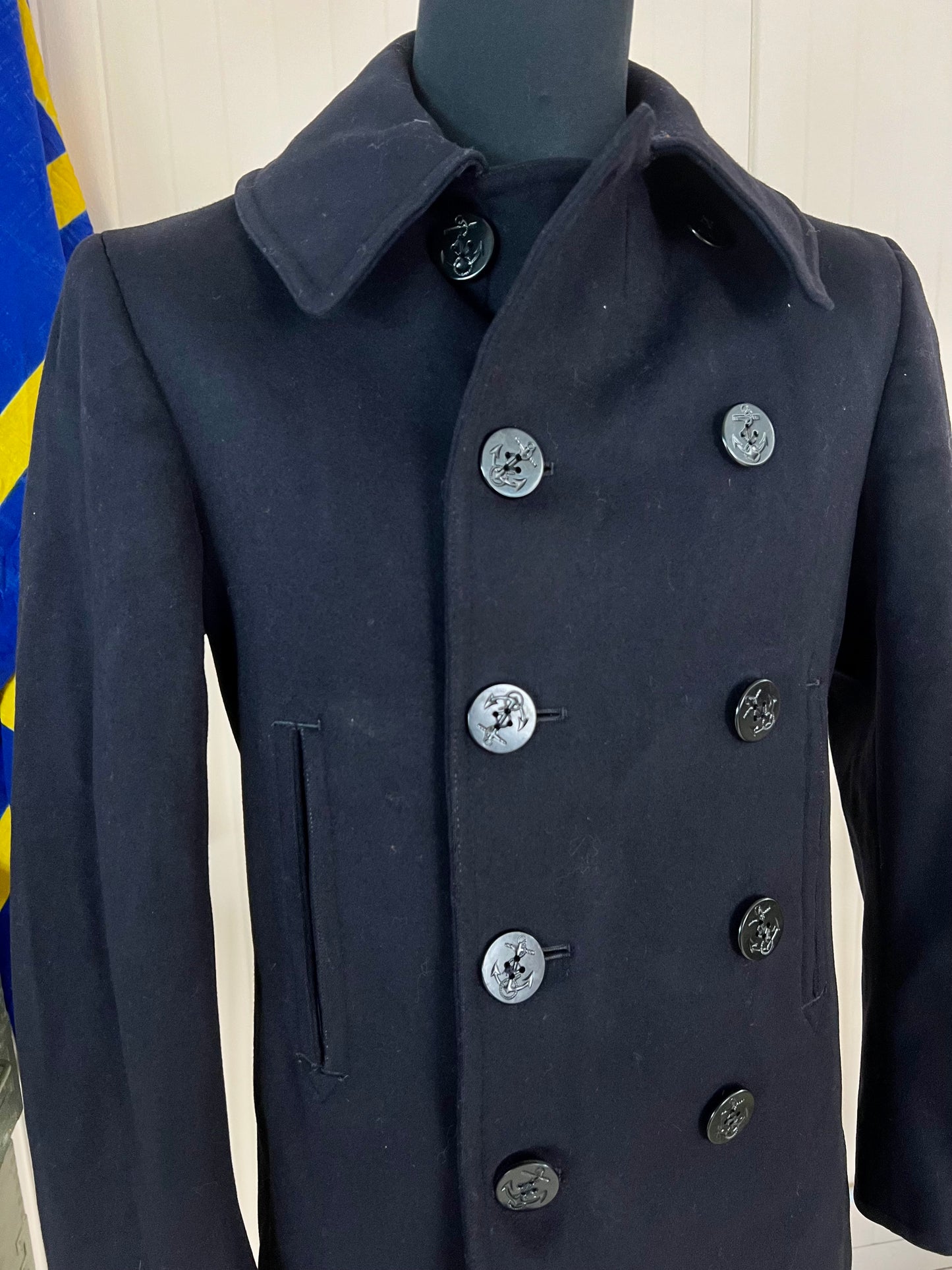 Us Navy Peacoat 1940 5 Bottoni - It48