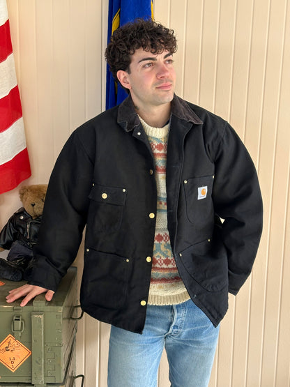 Giacca Vintage Carhartt Michigan Nero "XXL"