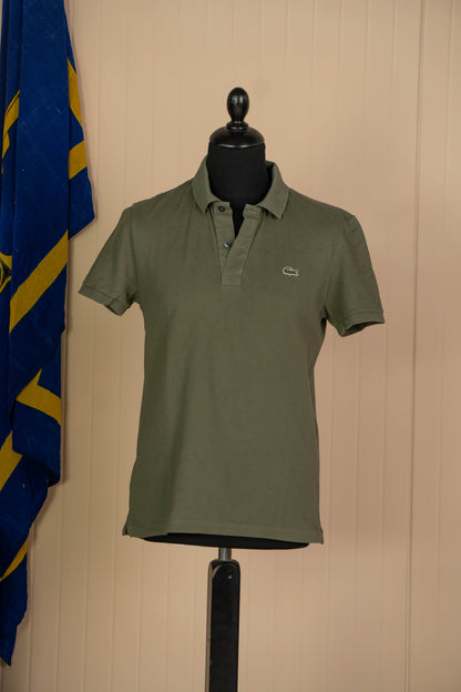 2010 Polo Lacoste Verde Oliva - M