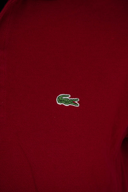 2010 Polo Lacoste maniche corte Borgogna - S