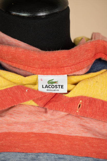 2010 Polo Lacoste Multicolore a righe- L