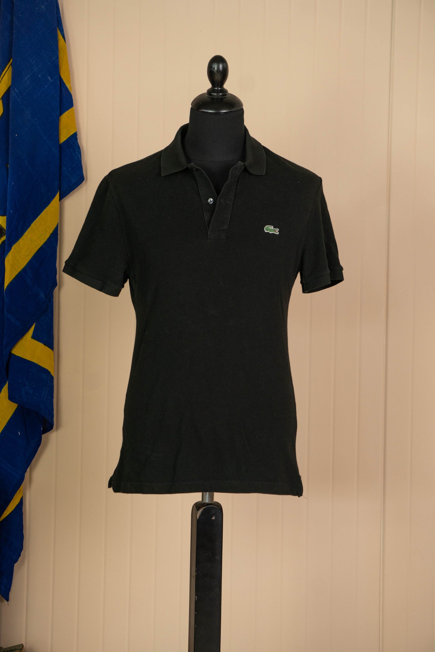 1980 Polo Lacoste Maniche corte Nera - M