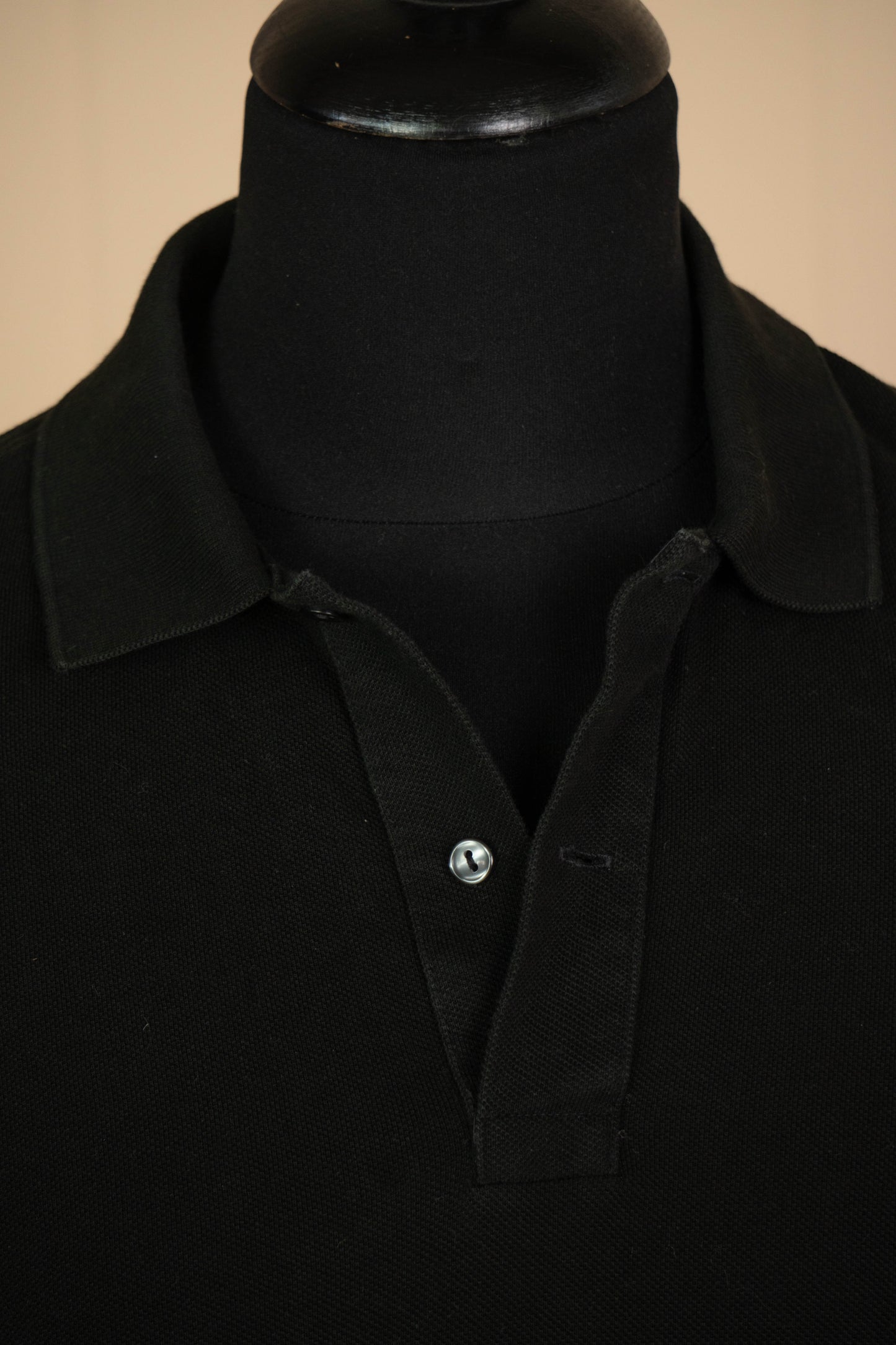 1980 Polo Lacoste Maniche corte Nera - M