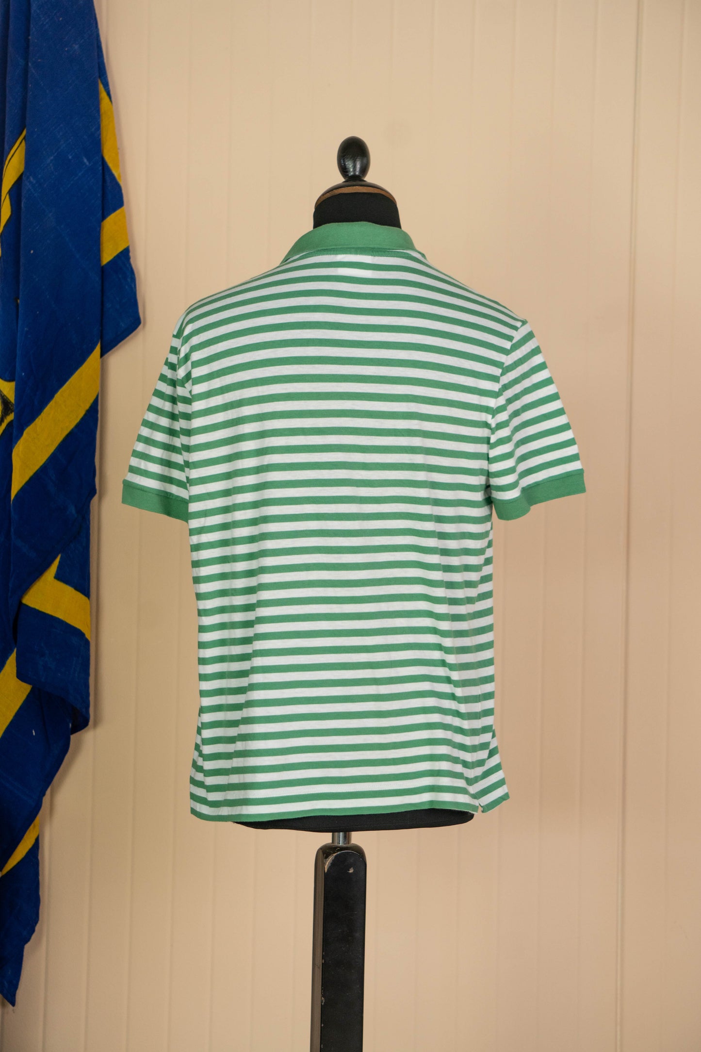2010 Polo Lacoste Righe Bianche Verdi - L