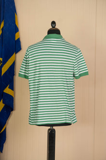 2010 Polo Lacoste Righe Bianche Verdi - L