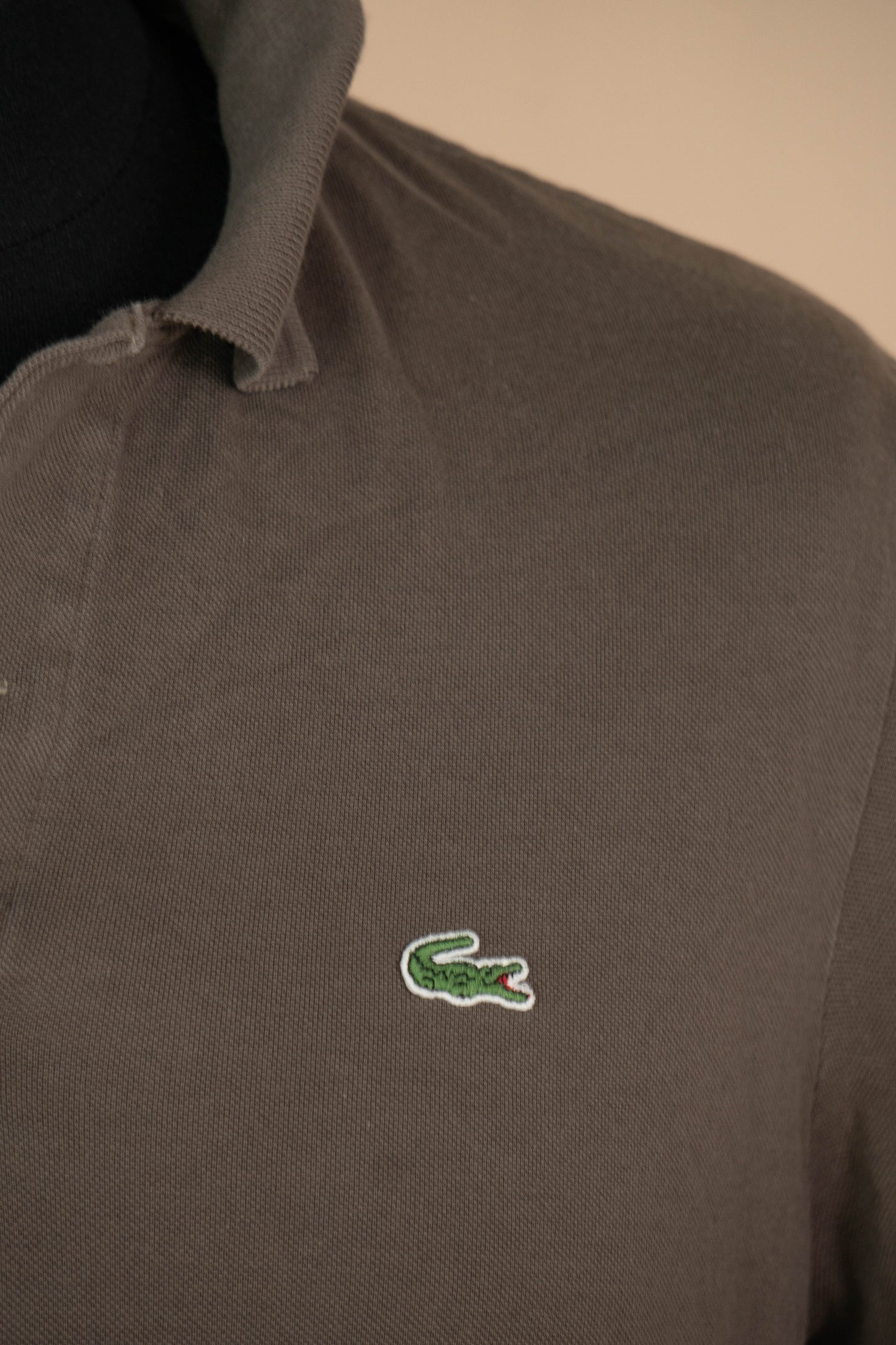 2010 Polo Lacoste Maniche corte Tortora- M