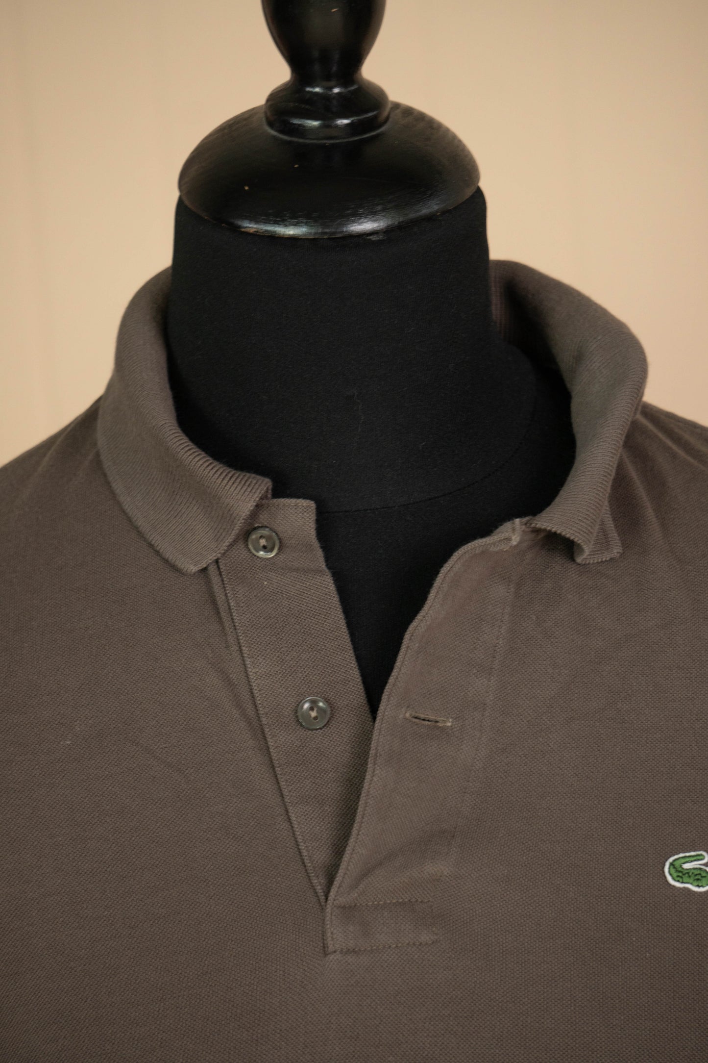 2010 Polo Lacoste Maniche corte Tortora- M