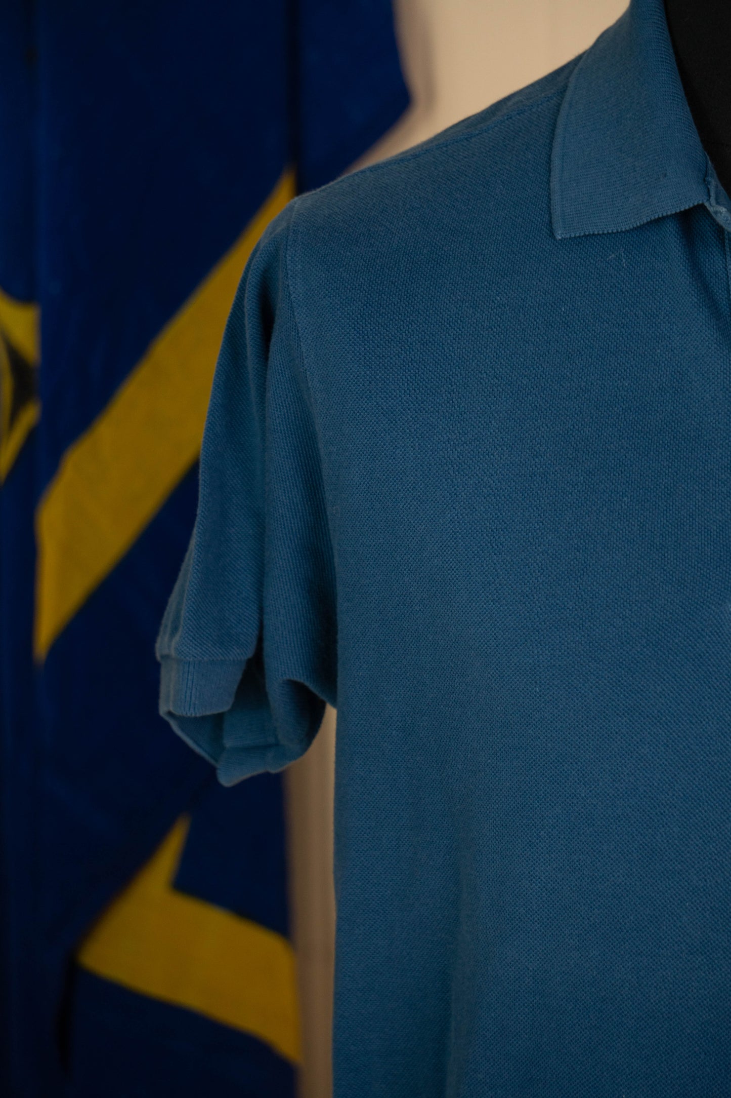 1980 Polo Lacoste Maniche corte Blu - M