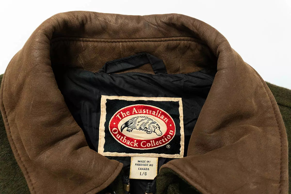 Giacca Vintage Canadese Ricamata