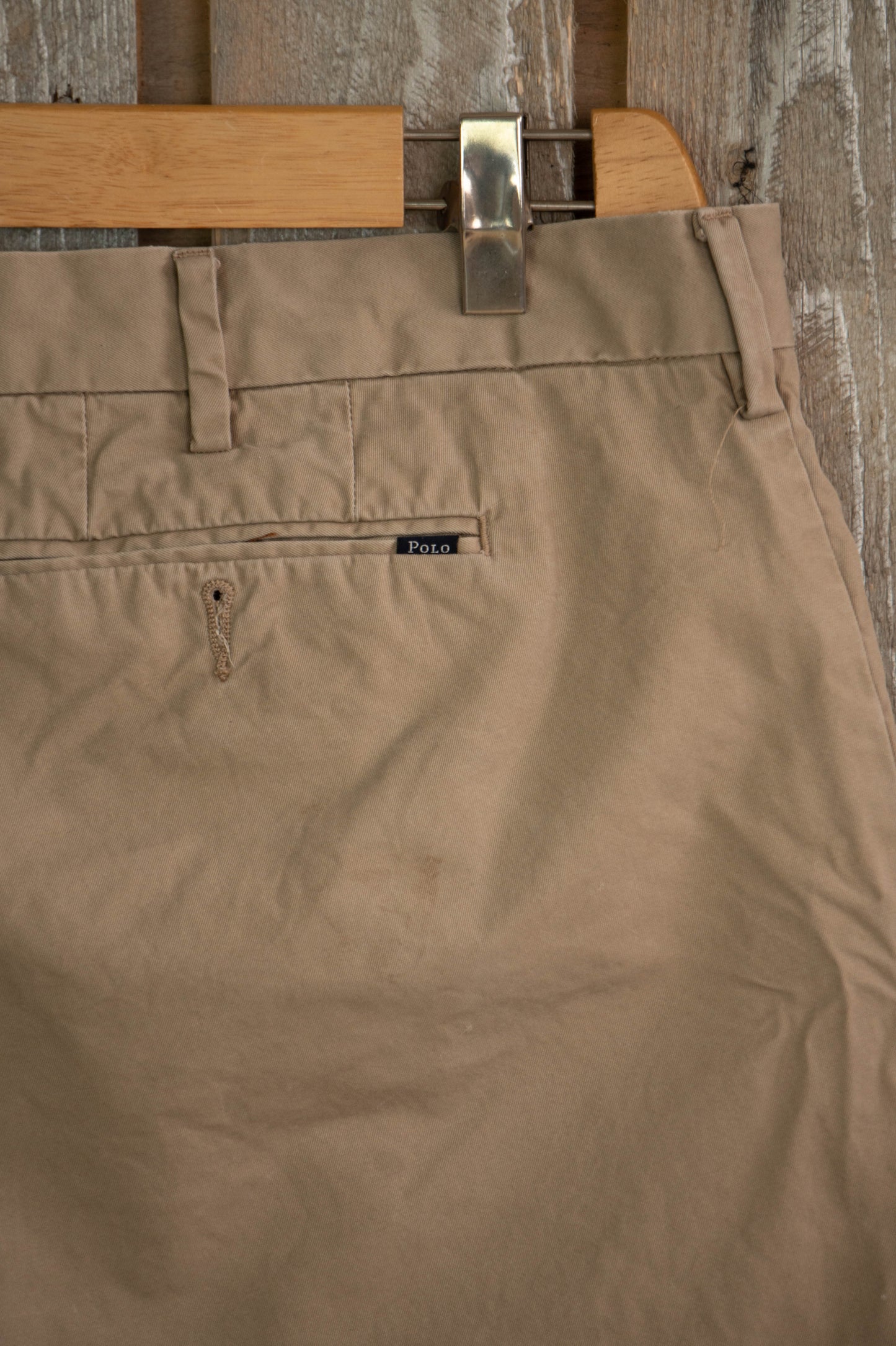 Bermuda Ralph Lauren Straight Fit Beige - W 40