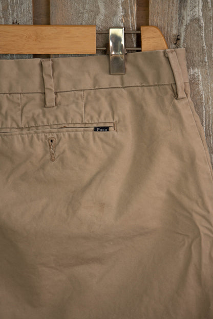 Bermuda Ralph Lauren Straight Fit Beige - W 40