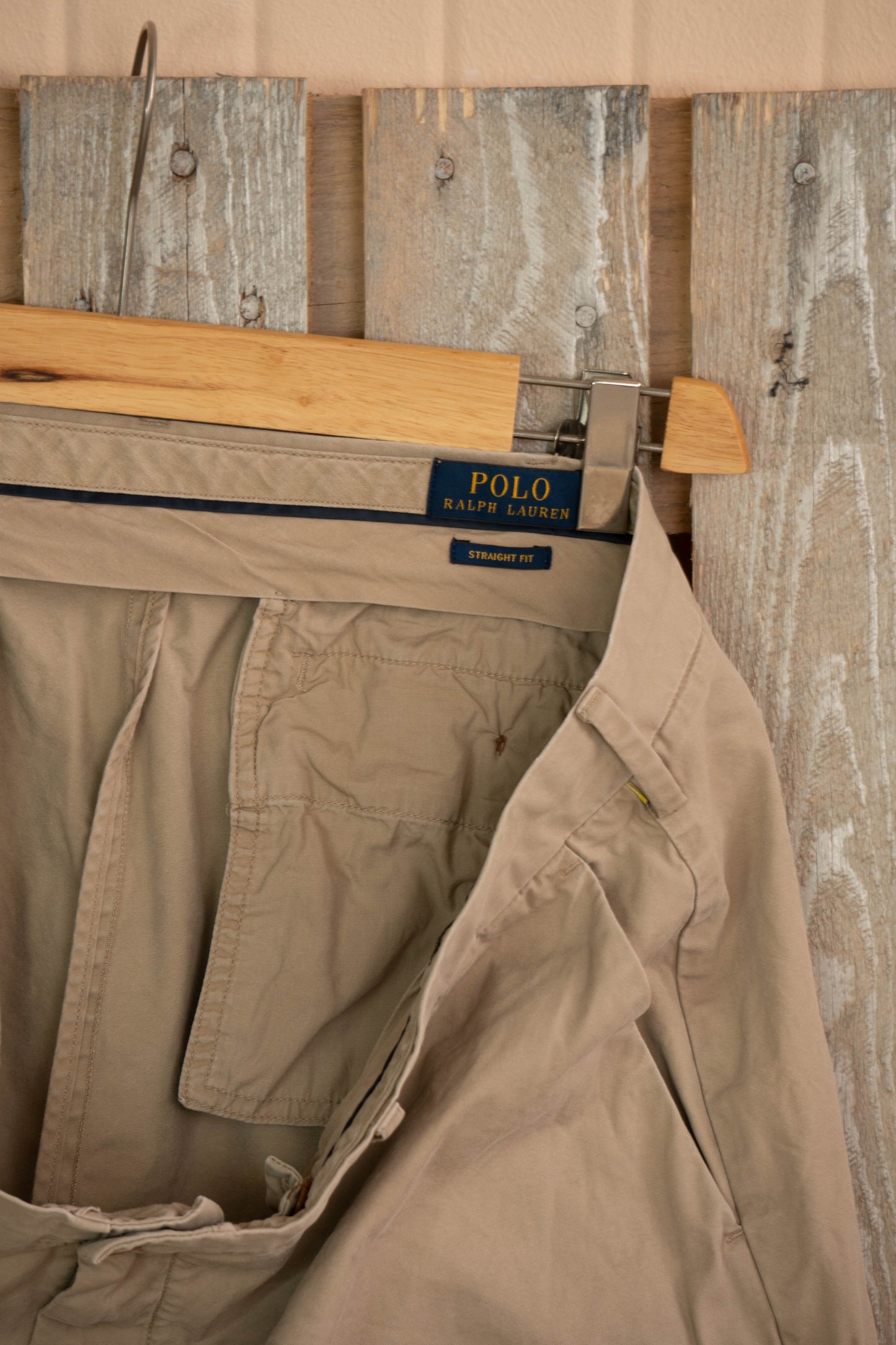 Bermuda Ralph Lauren Straight Fit Beige - W 40