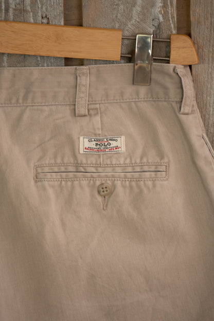 Bermuda Ralph Lauren Tyler Short Beige 1990 - W 32
