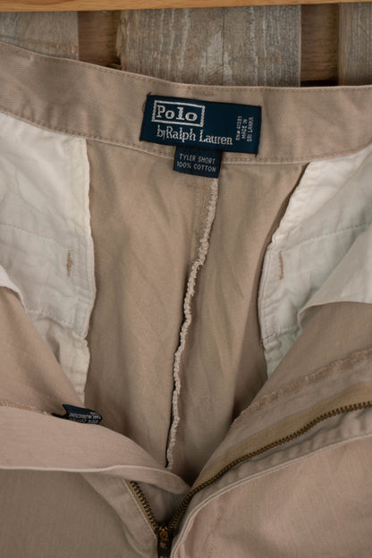 Bermuda Ralph Lauren Tyler Short Beige 1990 - W 32