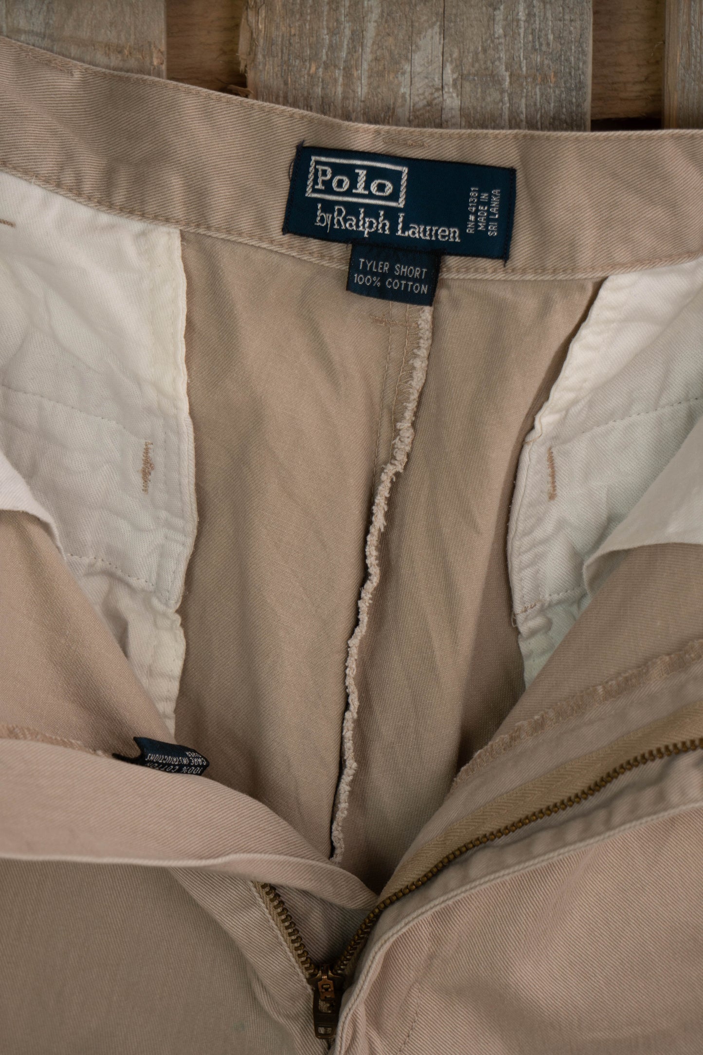 Bermuda Ralph Lauren Tyler Short Beige 1990 - W 32