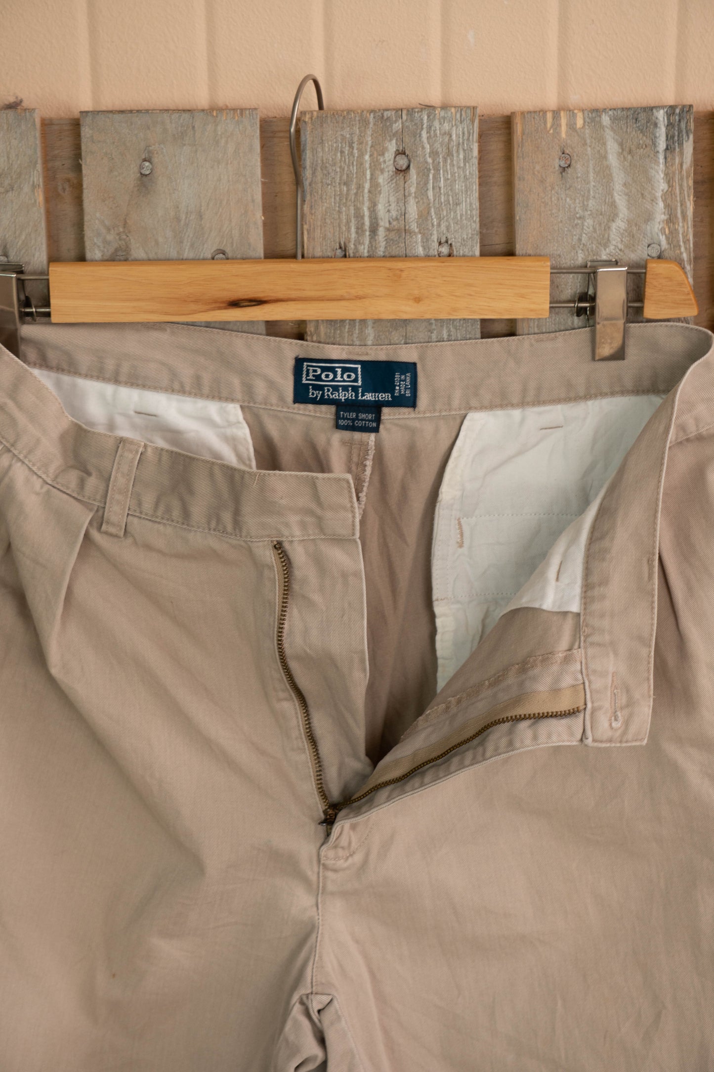 Bermuda Ralph Lauren Tyler Short Beige 1990 - W 32