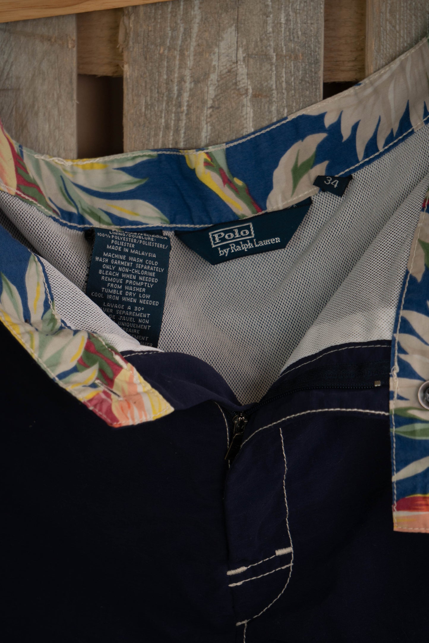 2000 Costume Ralph Lauren Blu Scuro - W 34