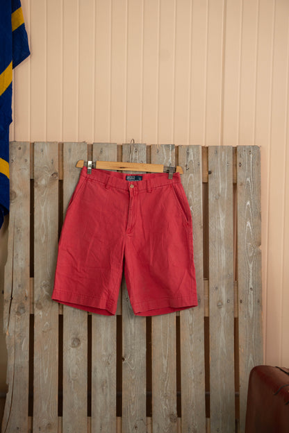 1990 Bermuda Ralph Lauren Prospect Short Rossi - W 30